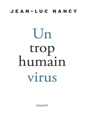 cover image of Un trop humain virus